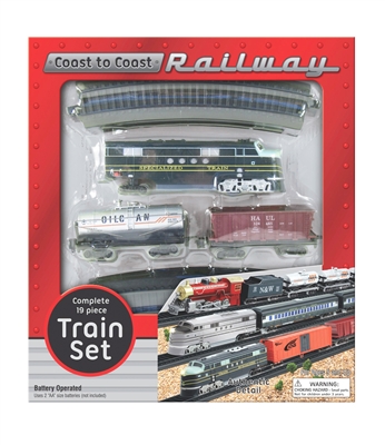 Coast to Coast Railway Train Set