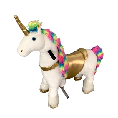 Giddy Up & Go Small Rainbow Unicorn