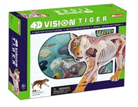 4D Vision Tiger Anatomy Model
