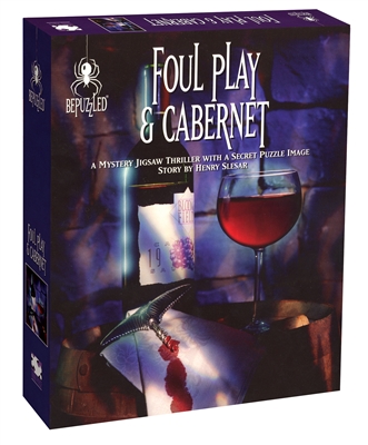Foul Play and Cabernet - A Mystery Jigsaw Puzzle