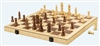 16" Wood Chess Set with Premium Handcarved Chessmen