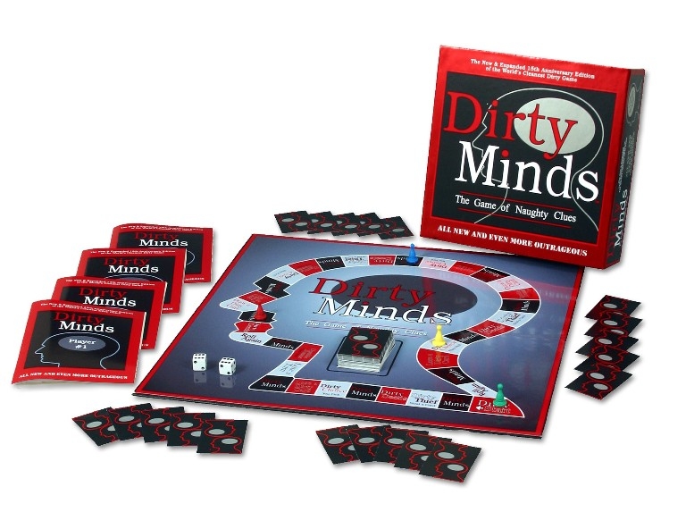 Dirty Minds The Game of Naughty Clues Expanded 15th Anniversary Edition for sale online