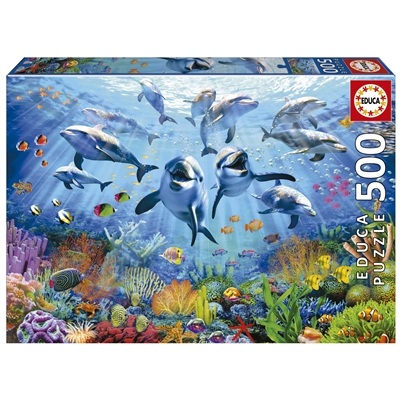 500 Piece Party Under the Sea Jigsaw Puzzle