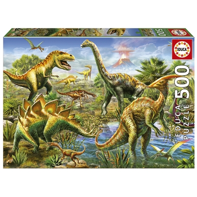 500 Piece Jurassic Park Jigsaw Puzzle