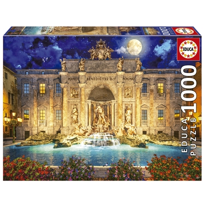 1000 Piece Fontana Di Trevi Jigsaw Puzzle