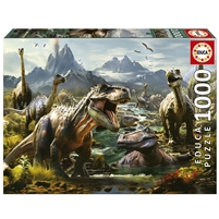 1000 Piece Fierce Dinosaurs Jigsaw Puzzle