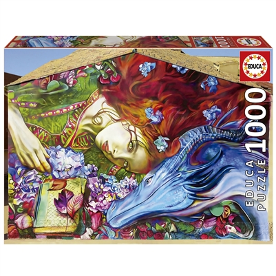 1000 Piece Sant Jordi Street Art Jigsaw Puzzle by Lily Brick