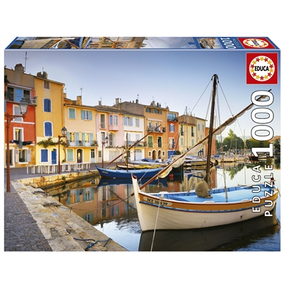1000 Piece Harbour In Martigues, Provence Jigsaw Puzzle