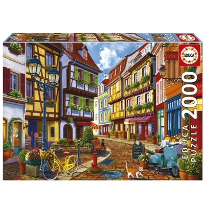 2000 Piece Bright Street Jigsaw Puzzle