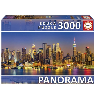 3000 Piece New York Skyline Panorama Jigsaw Puzzle