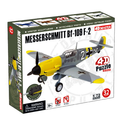 4D Vision Messerschmitt BF-109 F-2 Puzzle