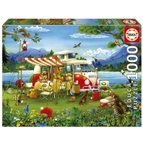 1000 Piece Camping Holiday Jigsaw Puzzle