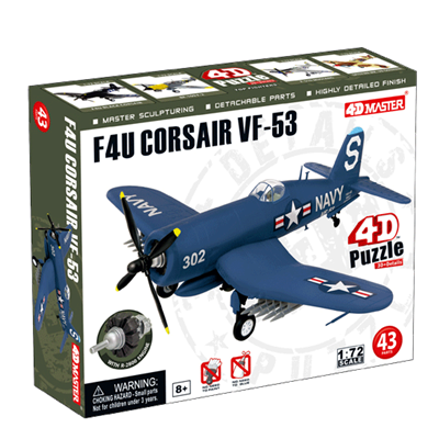 4D Vision F4U Corsair VF-53 Puzzle